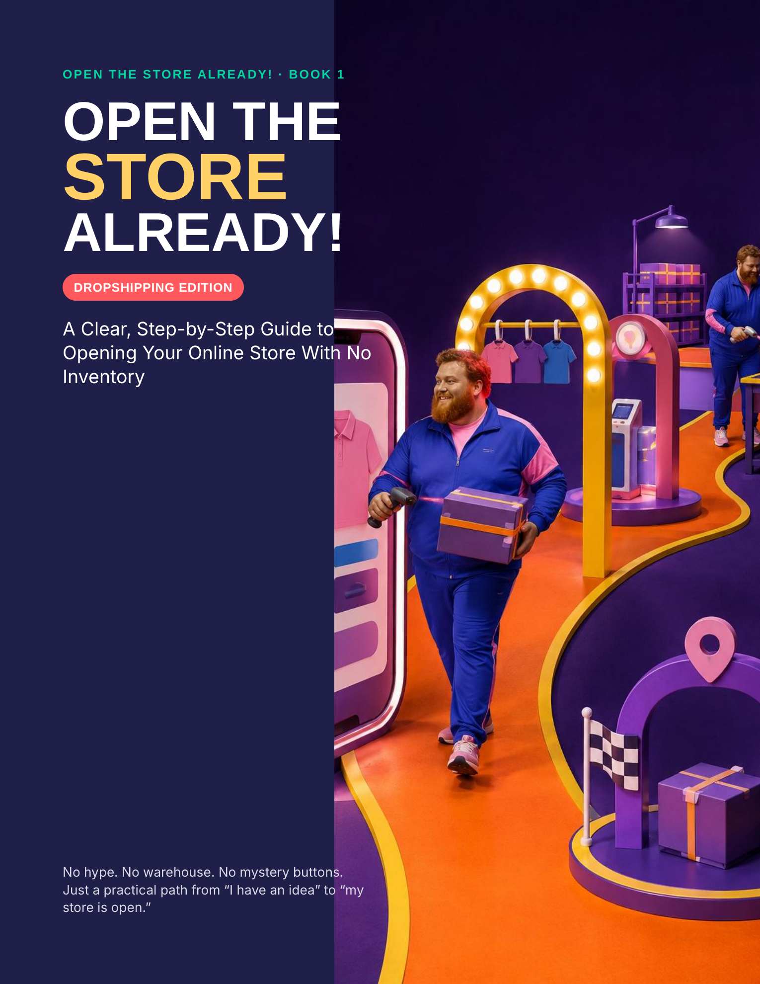 Open the Store Already! Dropshipping Edition digital guide cover