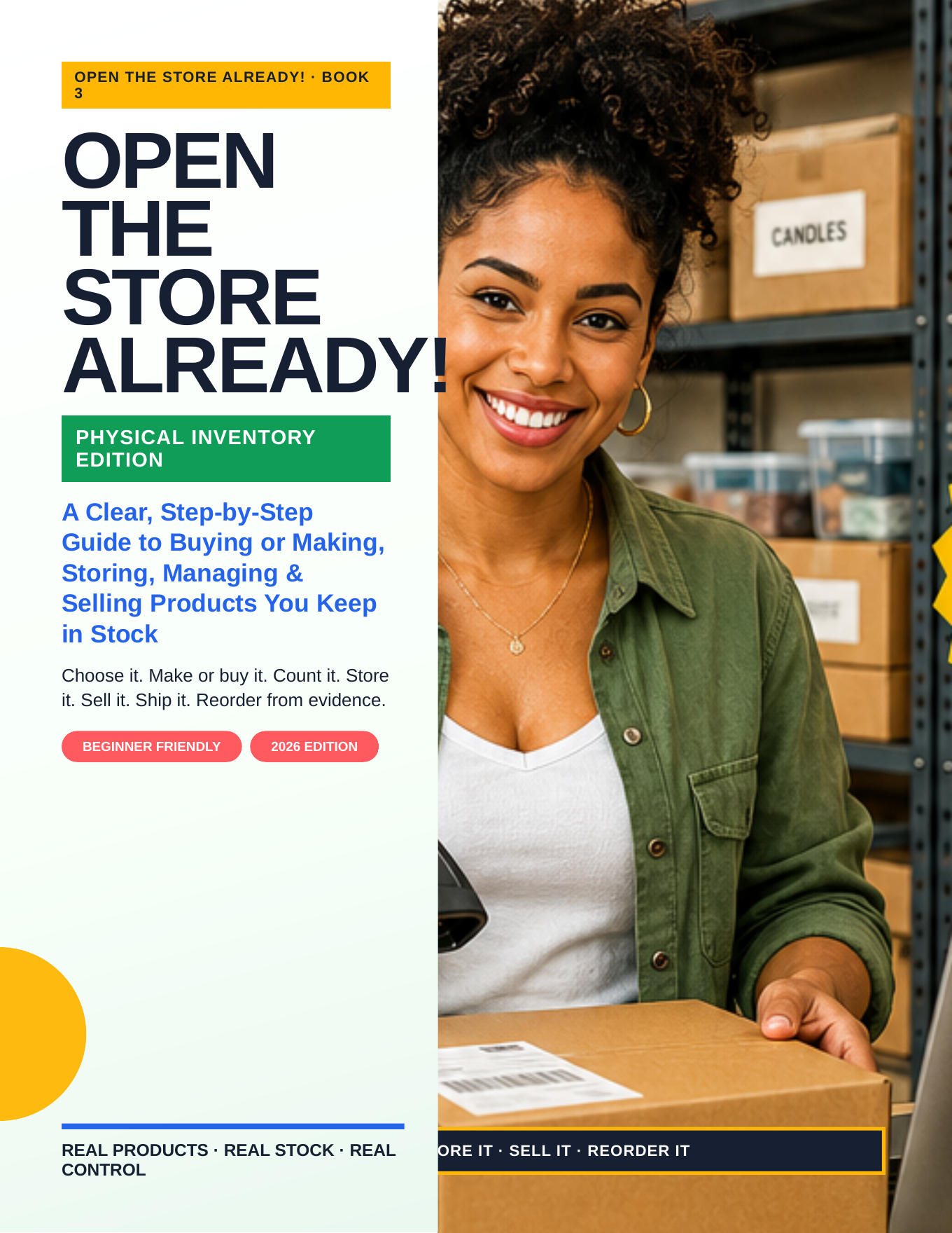 Open the Store Already! Physical Inventory Edition digital guide cover