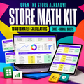OPEN THE STORE ALREADY Store Math Kit with 10 automated ecommerce calculators
